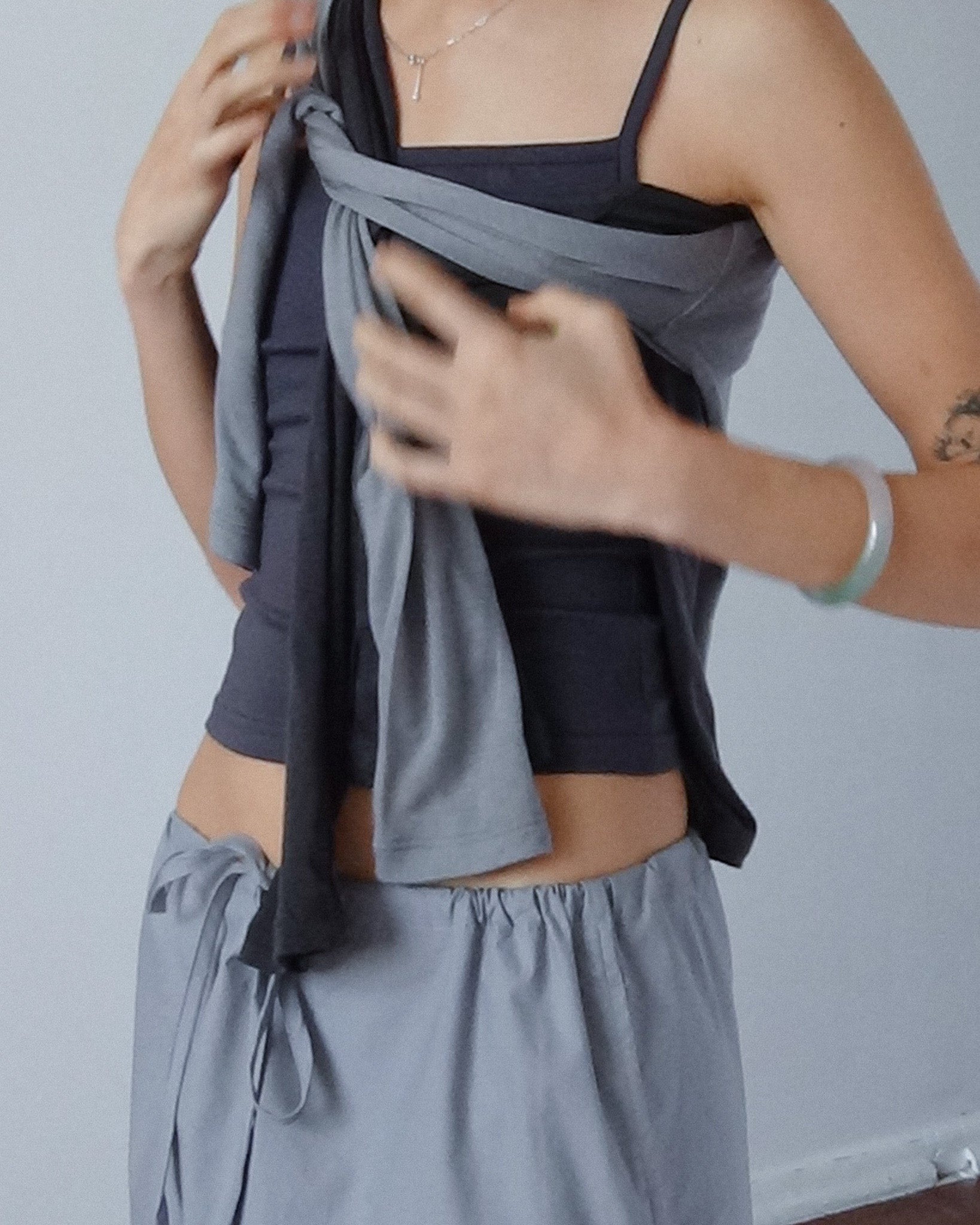 2-Way Singlet Charcoal Grey