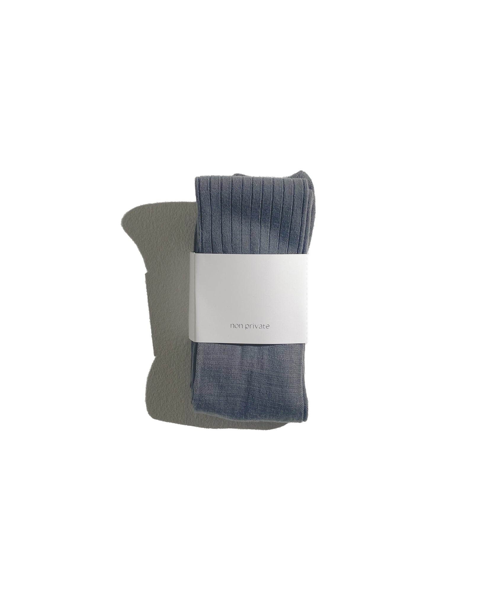 Knee-high Layered Socks Charcole Grey