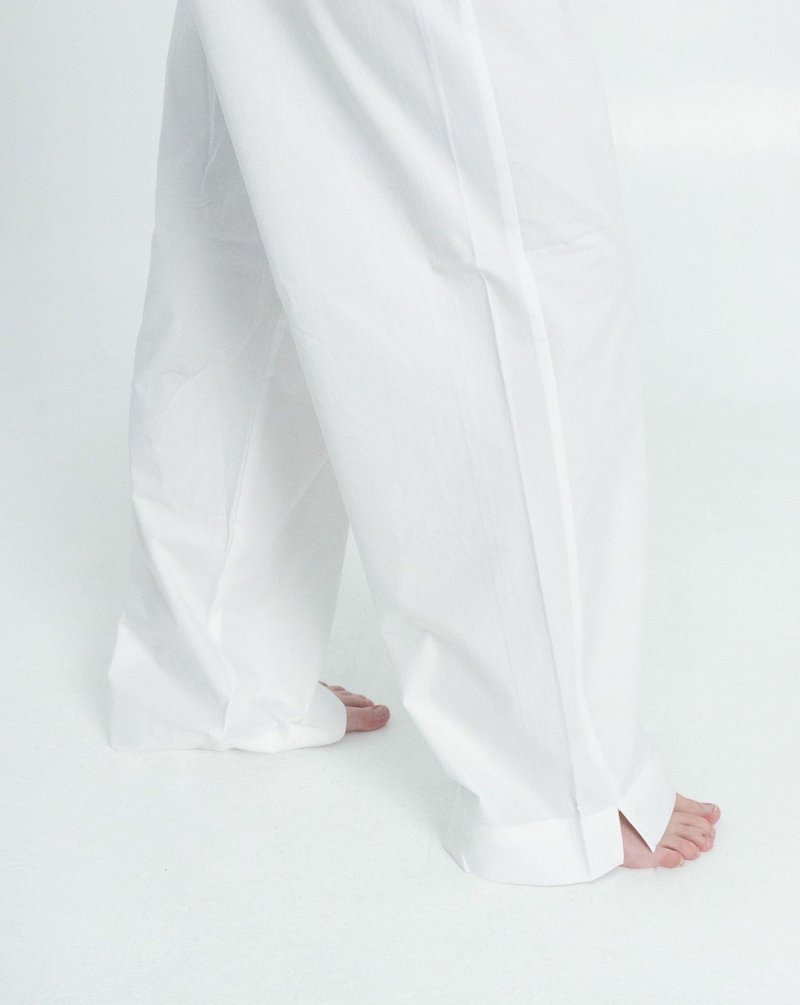Drawstring Pyjama Pants White